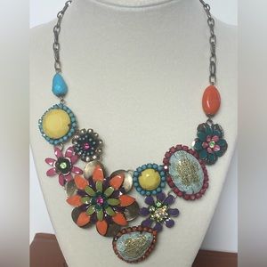 Anthropologie statement necklace